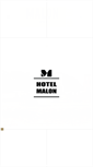 Mobile Screenshot of hotelmalon.be